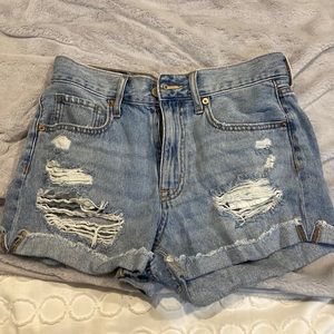 WORN ONCE AERO JEAN SHORTS